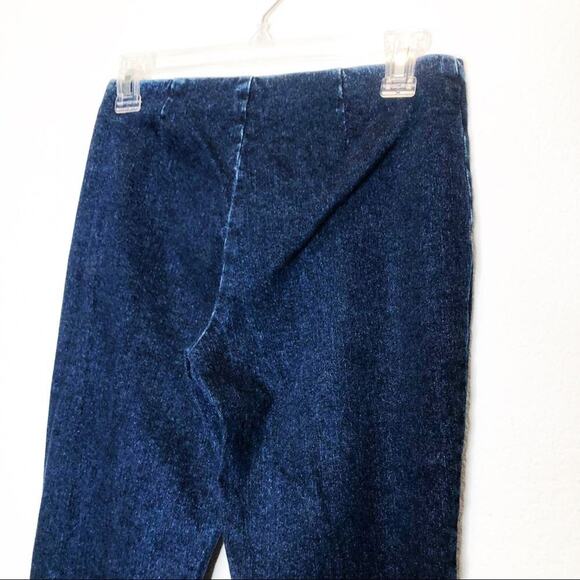 Vintage RALPH LAUREN Collection Stacked Ruched Low Rise Jeans Bareback 90s - Picture 5 of 10